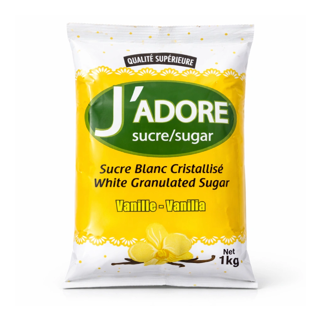 Sucre Vanille J'adore - 1 KG Sucre Vanille J'adore - 1 KG