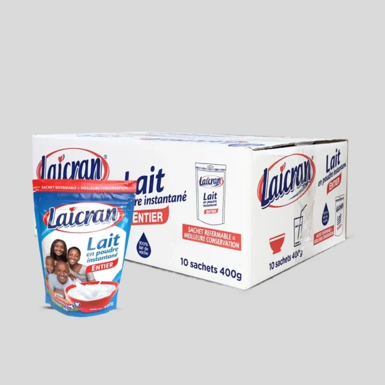 Lait en poudre Laicran - Carton de 10 Sachets de 400G - RavitExpress - Ravitaillement - Dakar, Sénégal
